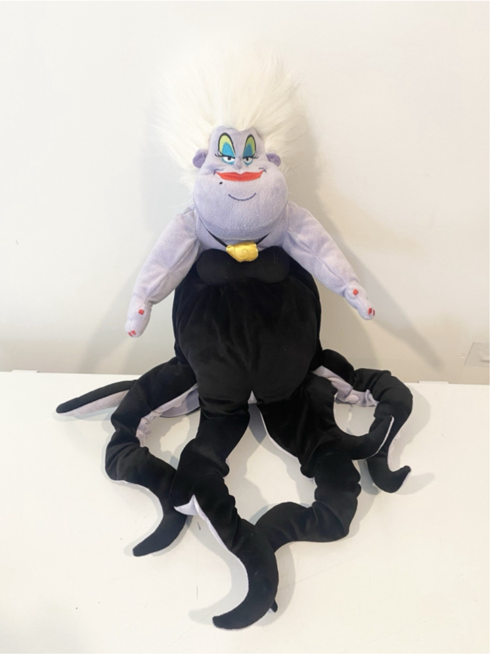 Disney Store Ursula Plush 25” The Little Mermaid Villains Sea Witch Authentic